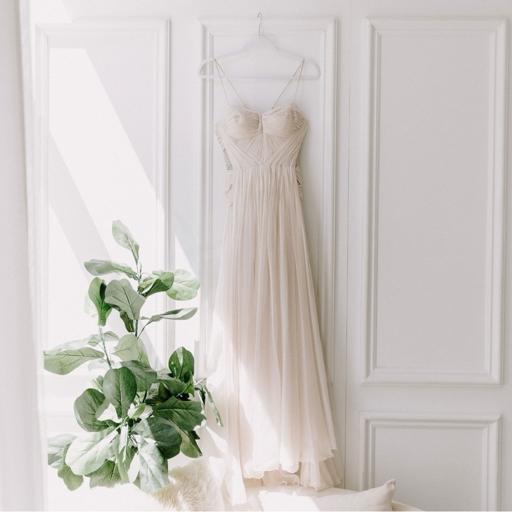 White Maria Lucia Hohan “Artemis” Couture Gown